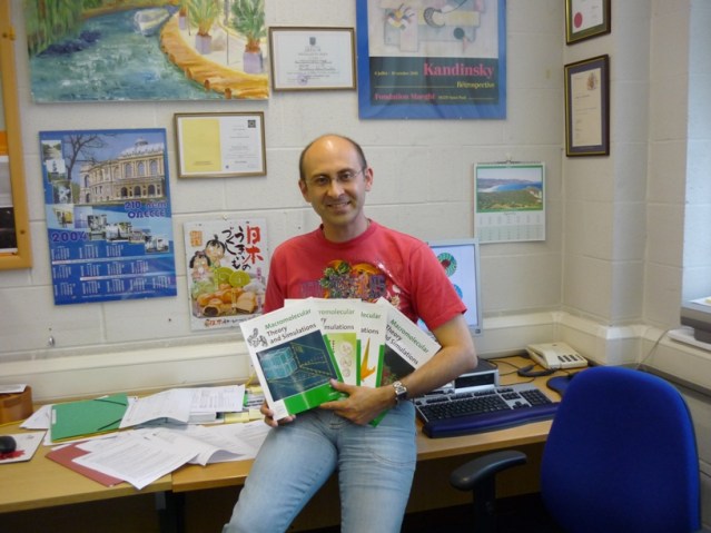 Andrei in his office