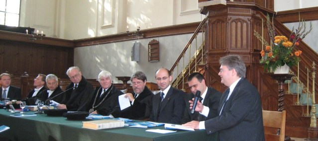 PhD defence at Leiden University